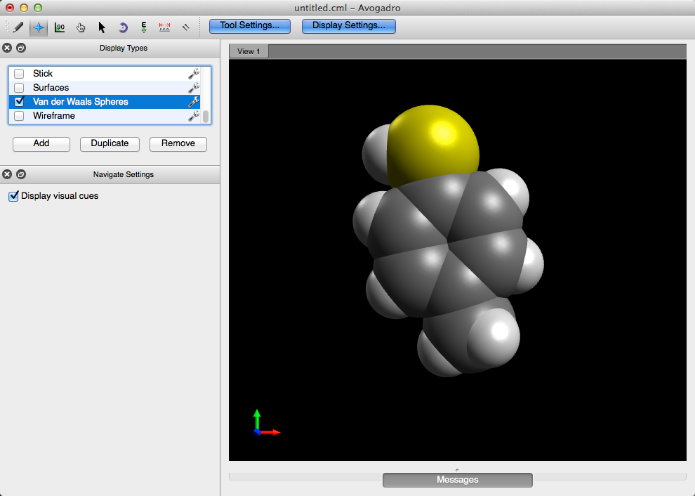 Van der Waals Spheres